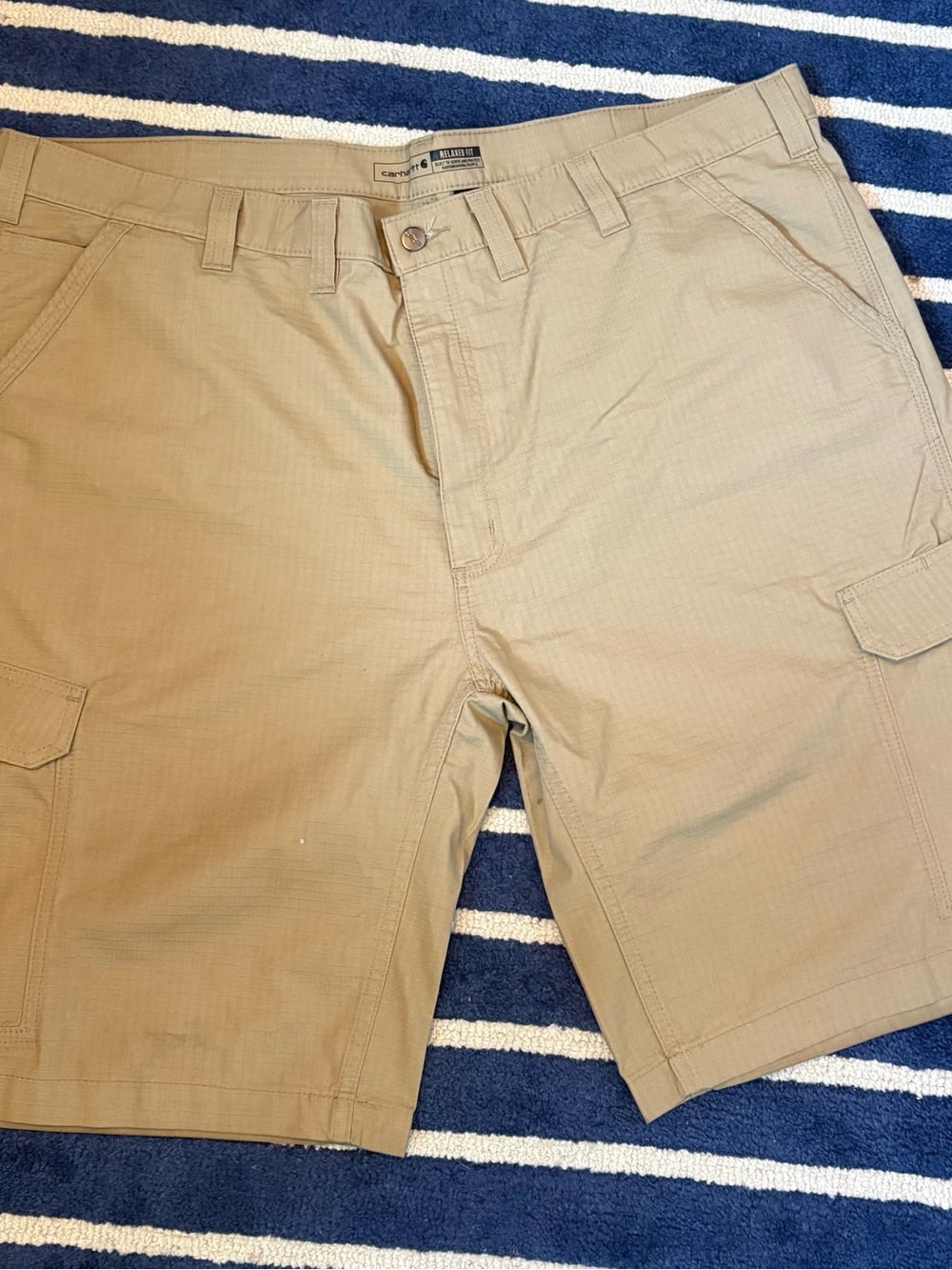Carhartt Tan Cargo Utility Shorts